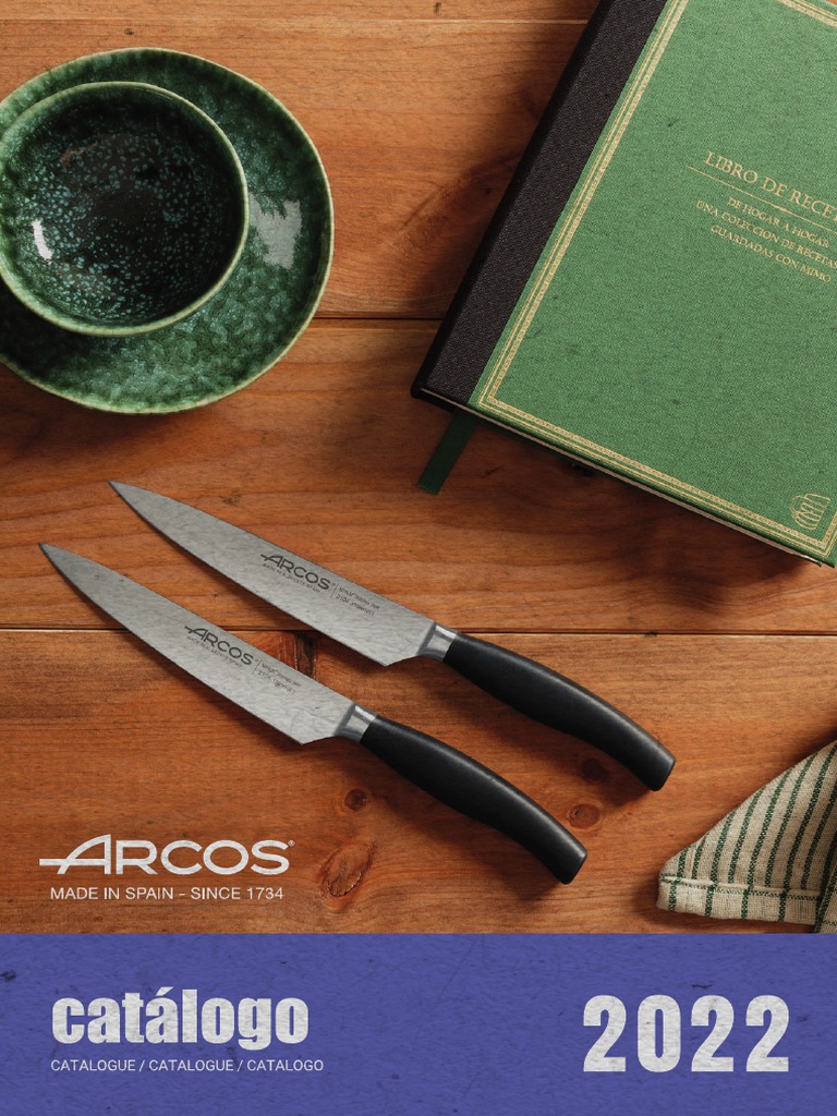 ARCOS Colour Prof - Cuchillo Carnicero 16 cm Acero Inoxidable Forjado  Nitrum