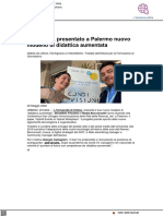Università, presentata a Palermo il modello Uniurb di didattica aumentata - Il Ducato.it, 20 maggio 2022