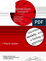 Separation Anxiety: by Nidhi Dudhedia Mugdha Keskar Mohammed Sihan Shefali Kunwar