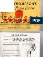 John Thompson's Easiest Piano Course Part One - Text