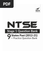 Disha NTSE Stage 1 QB 3000+ Questions 5th Edition