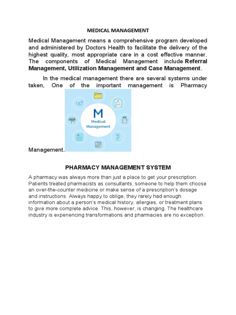 Management, Utilization Management and Case Management | PDF | Self ...