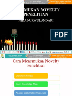 Menemukan Novelty Penelitian: Nira Nurwulandari