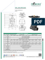 FlowBiz Forged Steel Globe Valve 1500 Class