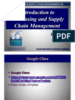 Chapter 1 Introduction To Purchasing and Supply Chain Management
