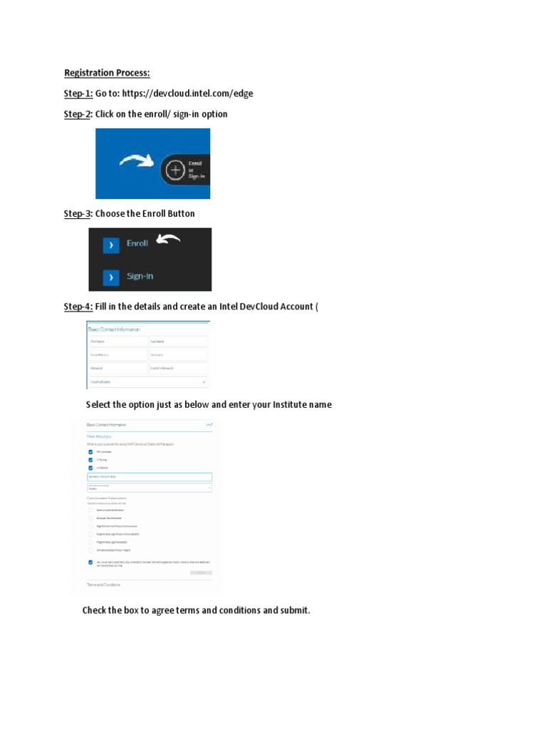 Registration Process | PDF | Computers