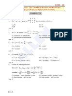 Code: D3 Kcet - 2021 Test Paper With Answer Key (HELD ON SATURDAY 28-08-2021)