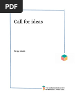 Call For Ideas