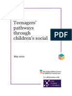 Teenagers Pathways Through Childrens Social Care