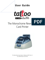 www.evolismexico.com.mx Manual Tutorial Impresora de tarjetas PVC Evolis Tattoo Rewrite