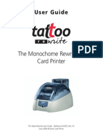 .MX Manual Tutorial Impresora de Tarjetas PVC Evolis Tattoo Rewrite