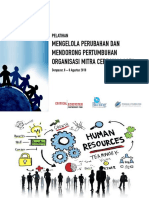 Serial Pelatihan Organisasi CEPF Pengelolaan Sumber Daya Manusia