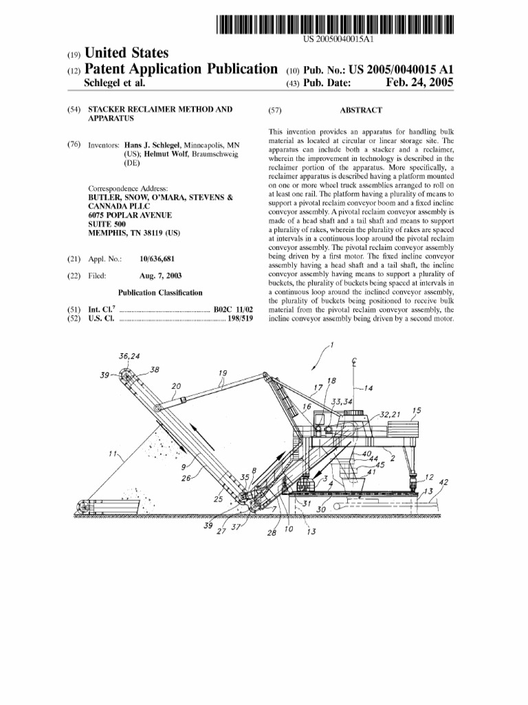 Stacker Reclaimer Method and Apparatus | PDF | Machines | Deep Foundation