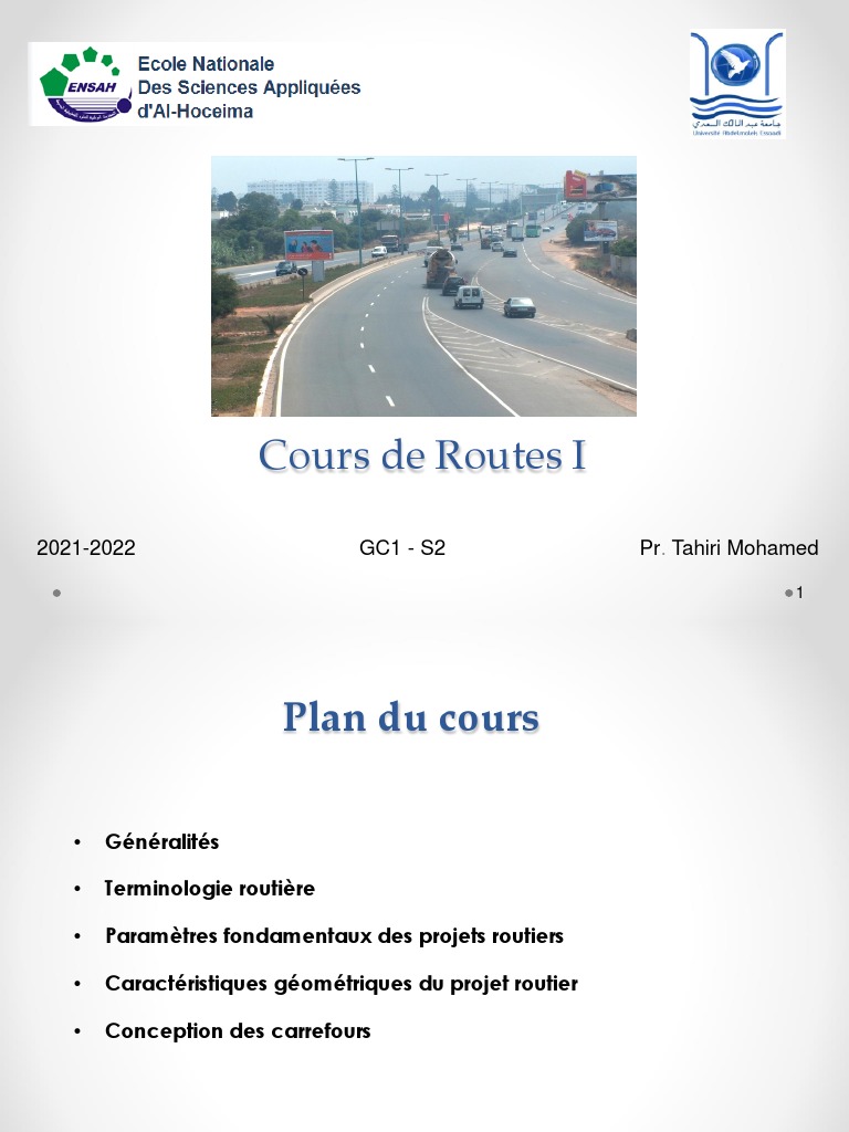 Généralités sur les routes et leur conception | PDF | Route | Transport