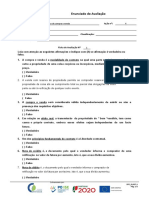 DFP Id.027 Enunciado Avaliacao