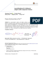 Construction of Benzo (D) Imidazo (2,1-b) Thiazole Derivatives Via A Simple Multi-Component Domino Cyclization