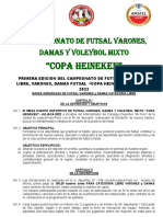 Bases-Copa Heineken 2022 Futsal