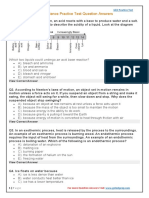 GED Science Practice Test Question Answers: Which Two Liquids Could Undergo An Acid Base Reaction?