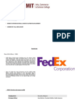 FedEx International Logistics Software Overview