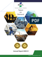 Annual Report For The FY 2020 21