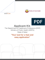 Applicant Kit: "Your Tool For A Fast and Easy Application"