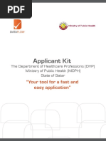 DHP Licensing Process for Healthcare Practitioners | PDF