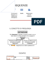 Distribuzioni Di Frequenze