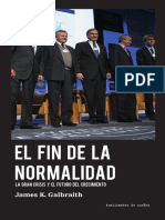 El fin de la normalidad. La gran crisis y el futuro del crecimiento_James K. Galbraith