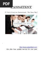 Pass4Test: IT Certification Guaranteed, The Easy Way!