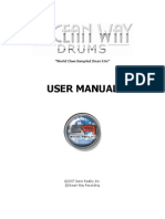 Ocean Way Drums Manual