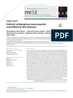 Polylactic Acidgraphene Nanocomposite Consolidated