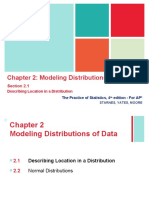 Chapter 2: Modeling Distributions of Data: Section 2.1