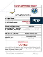 NORMA 10 - Identificacao Funcional de Bombeiros