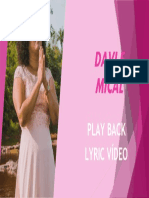 DAVI E MICAL - Lyric Video - Capa Oficial Play Back