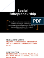 1. social entrepreneurship
