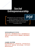 Social Entrepreneurship