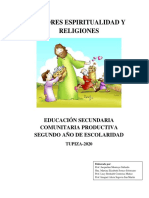 2DO VALORES E. Y RELIGIONES