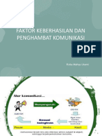 Faktor Dan Prinsip Komunikasi