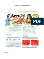 Patient'S Characteristics: Passage 1