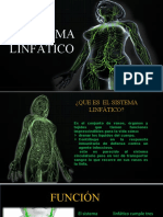 Exposicion Fisiologia Sistema Linfatico.