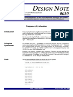 Frequency Synthesizer