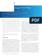 LDMOS Technology For RF Power Amplifiers