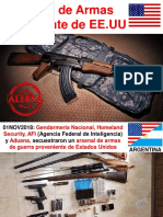 TRAFICO DE ARMAS PROVENIENTES DE EEUU