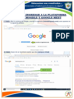 Tutorial para El Ingreso A Las Clases Mediante La Plataforma 2021