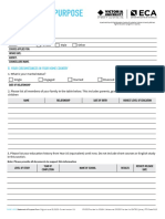 Statement of Purpose Form: A. Student Details