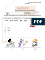 2° Diagnóstico Historia y Geografía