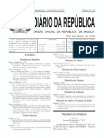 Decreto Presidencial revoga Conselho de Administração da GESTERRA