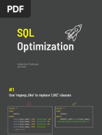 SQL Optimization