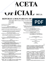 Ley Del Ejercicio de La Fisioterapia - Gaceta Oficial N38985 Del 1 de Agosto de 2008