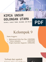 Materi - Kelompok 9 - Kimia Unsur Golongan Utama